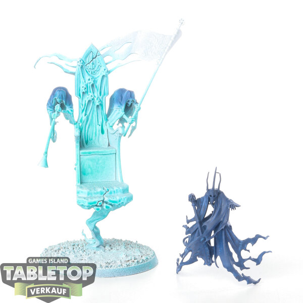 Nighthaunt - Kurdoss Valentian, The Craven King - teilweise bemalt