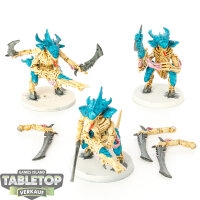 Tyraniden - 3x Tyranid Warriors - bemalt