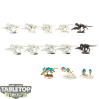 Tyraniden - 11x Termagants - klassisch - teilweise bemalt