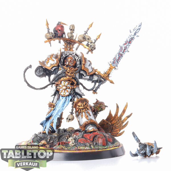 Chaos Space Marines - Abaddon the Despoiler - bemalt