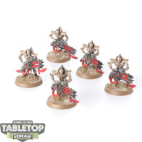 Necrons - 5 Immortals - bemalt