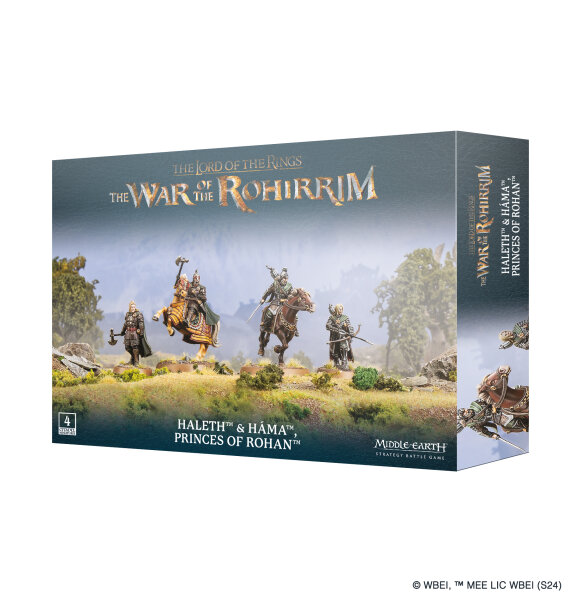 Middle Earth Tabletop - Haleth & Háma, Princes of Rohan