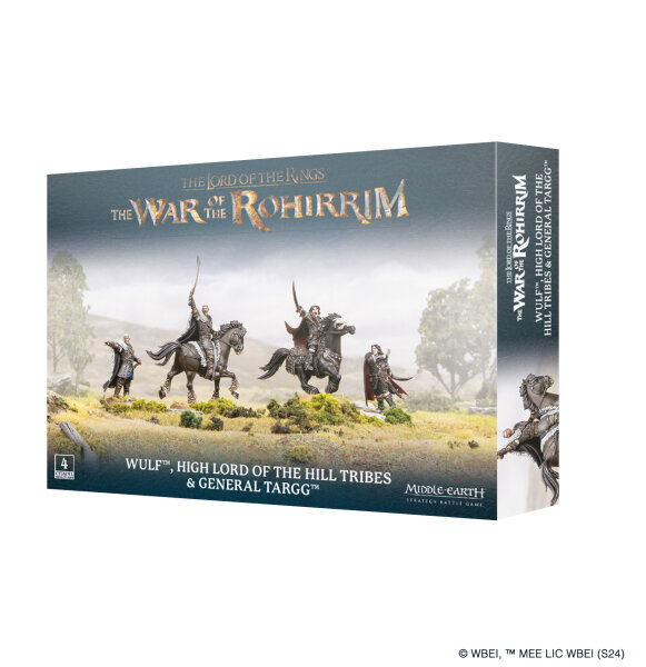 Middle Earth Tabletop - Wulf, High Lord of the Hill Tribes & General Targg