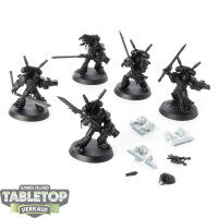 Grey Knights - 5 Grey Knights Interceptor Squad - grundiert