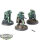 Space Marines - 5x Eliminators - teilweise bemalt