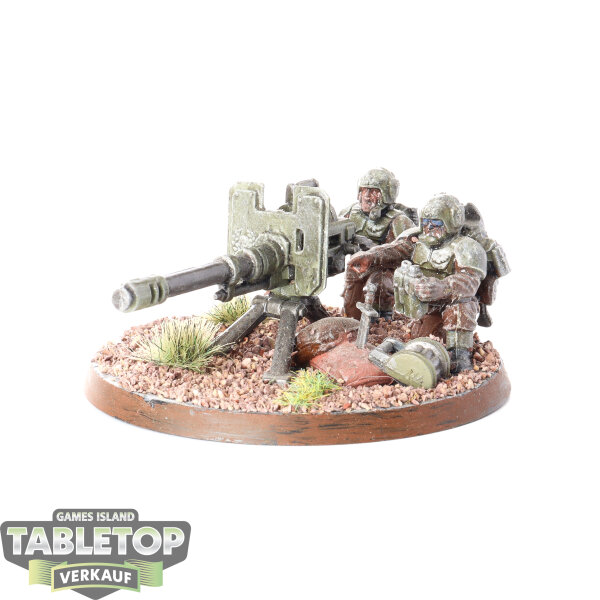 Astra Militarum - 1x Heavy Weapons Squad klassisch - bemalt