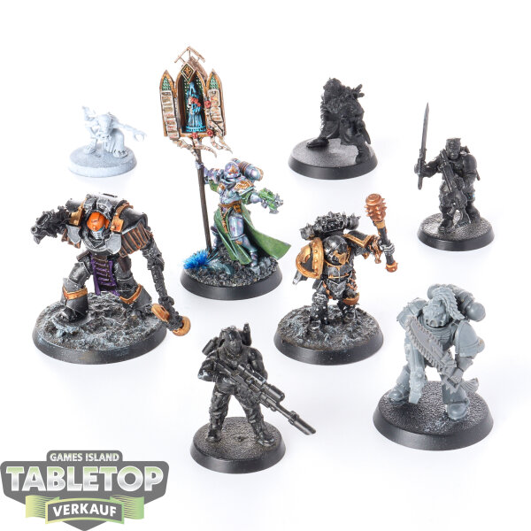 Warhammer 40k - 8x Diverse Modelle  - teilweise bemalt