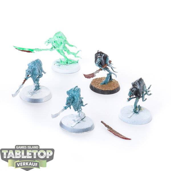 Nighthaunt - 5 Glaivewraith Stalkers - bemalt