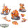 Orks - 3 Killa Kans - bemalt