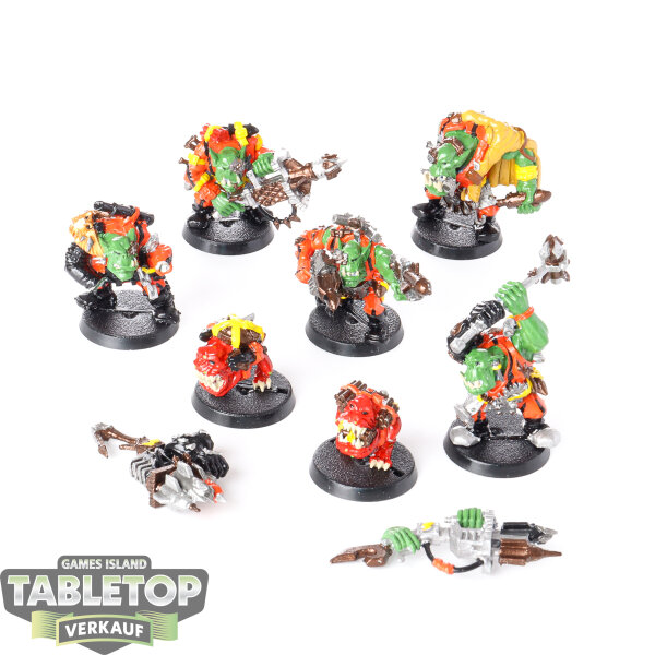 Orks - 5 Tankbustas - bemalt