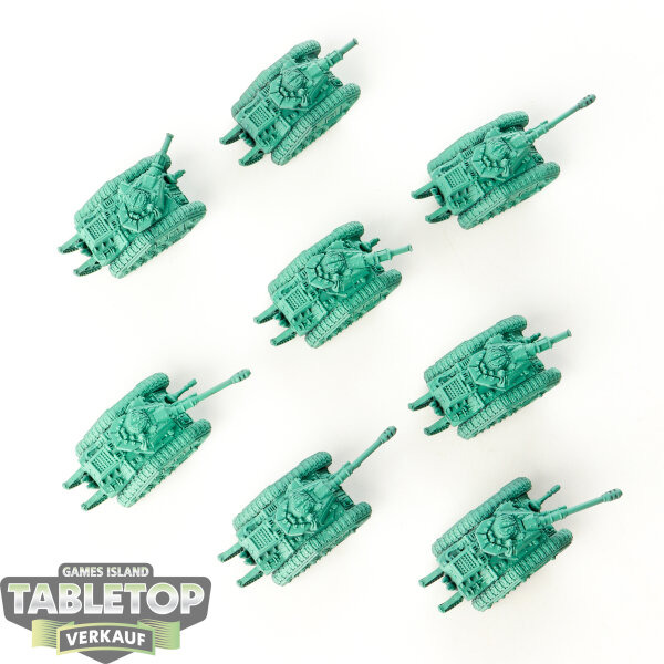Legion Imperiales - 8x Legions Imperialis: Leman Russ Strike Squadron - grundiert