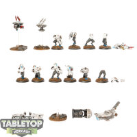 Tau Empire - 10x Pathfinder Team - bemalt
