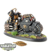 Blood Angels - Primaris Chaplain on Bike - bemalt