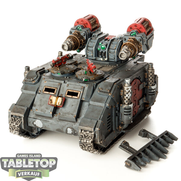 Horus Heresy - Deimos Pattern Rhino with Scorpio Turret - bemalt