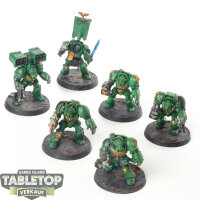 Space Marines - 6x Terminator Squad klassisch - bemalt