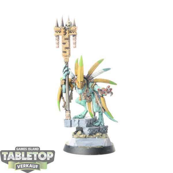 Seraphon - Skink Starpriest - bemalt
