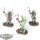 Sylvaneth - 3x Kurnoth Hunters - bemalt