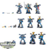 Thousand Sons - 9x Rubric Marines - klassisch - bemalt