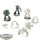 Space Marines - 5 Tactical Squad - teilweise bemalt