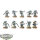 Space Marines - 10 x Assault Intercessors - bemalt