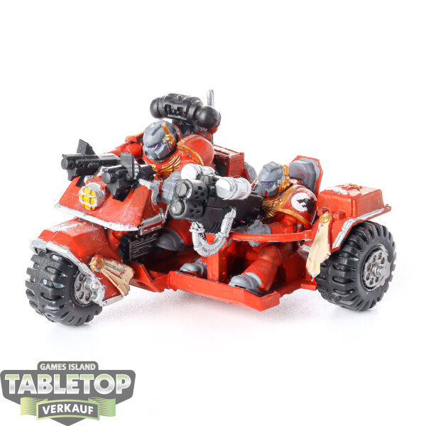 Space Marines - Attack Bike - bemalt