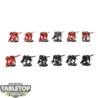 Tyraniden - 12x Termagants - klassisch - teilweise bemalt