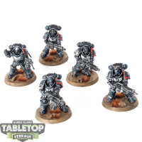 Space Marines - 5 Heavy Intercessors - bemalt