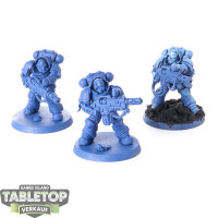 Space Marines - 3 Primaris Eradicators - unbemalt