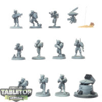 Tau Empire - 10 x Fire Warriors Strike Team - teilweise...