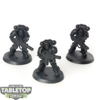 Space Marines - 3 x Primaris Eradicators - grundiert
