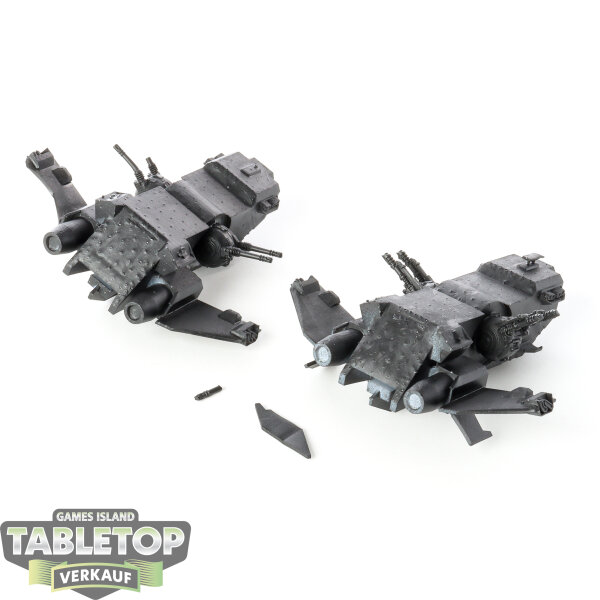 Horus Heresy - 2 Legions Imperialis - Fire Raptor Gunship Squadron - grundiert