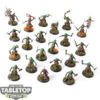 Orruk Warclans - 21 Hobgrot Slittaz - bemalt