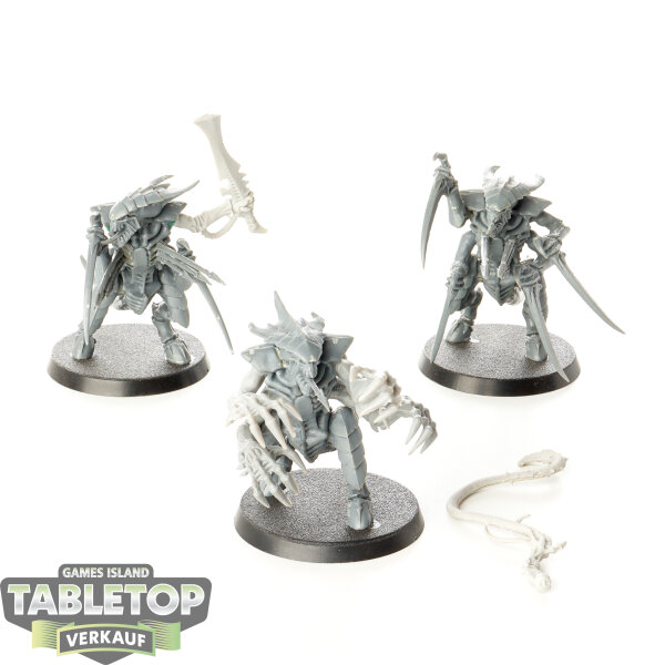 Tyraniden - 3 Tyranid Warriors - unbemalt
