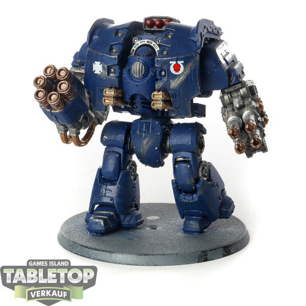 Space Marines - Leviathan Siege Dreadnought with Ranged Weapons - bemalt
