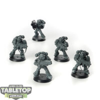 Space Marines - 5x Tactical Squad klassisch - teilweise...