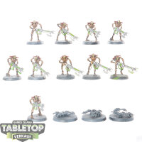 Necrons - 10x Necron Warriors - bemalt