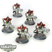 Necrons - 5x Immortals - bemalt