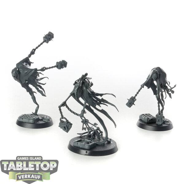 Nighthaunt - 3x Crawlocke the Jailor - unbemalt
