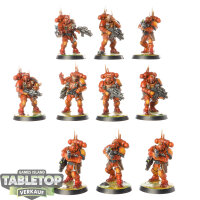 Space Marines - 10 x Primaris Infiltrators - bemalt
