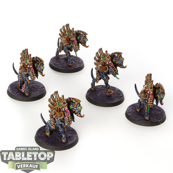 Tyraniden - 5 x Barbgaunts - bemalt