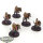 Tyraniden - 5 x Barbgaunts - bemalt