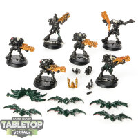 Tau Empire - 6 Vespid Stingwings - bemalt