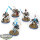 Grey Knights - 5x Grey Knights Terminator Squad - bemalt