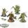 Death Guard - 4x Lord Felthius and the Tainted Cohort - teilweise bemalt