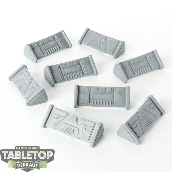 Star Wars: Legion - 8 Barricades Pack - unbemalt