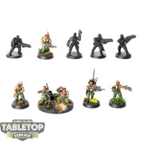 Astra Militarum - 10 x Catachan Jungle Fighters -...