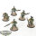 Adeptus Custodes - 5 Custodian Guard Squad - bemalt