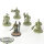 Adeptus Custodes - 5 Custodian Wardens - teilweise bemalt