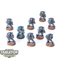 Space Marines - 9x Tactical Squad klassisch - bemalt