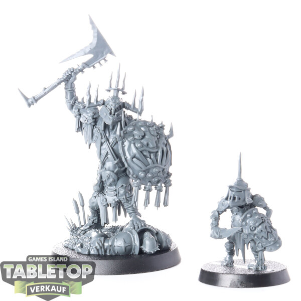 Orruk Warclans - Killaboss & Stab-grot - unbemalt